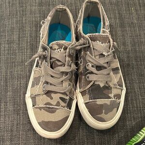 Blowfish Gray Camo Sneakers